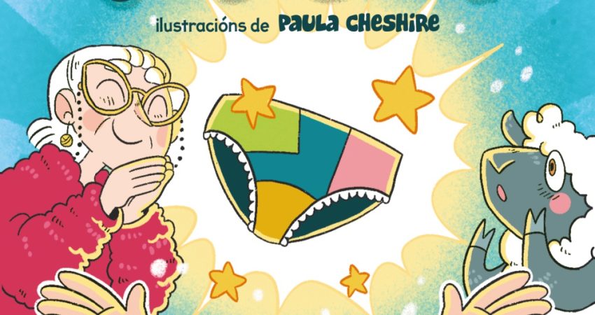 Portada de Bragakadabra, novela infantil de Antía Yáñez